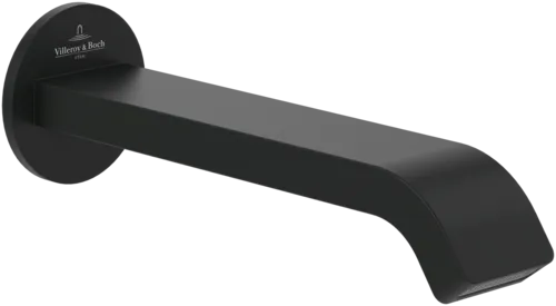 Bild von VILLEROY BOCH Dawn Badewannenauslauf für Wandmontage, Matt Black #TVT106505152K5