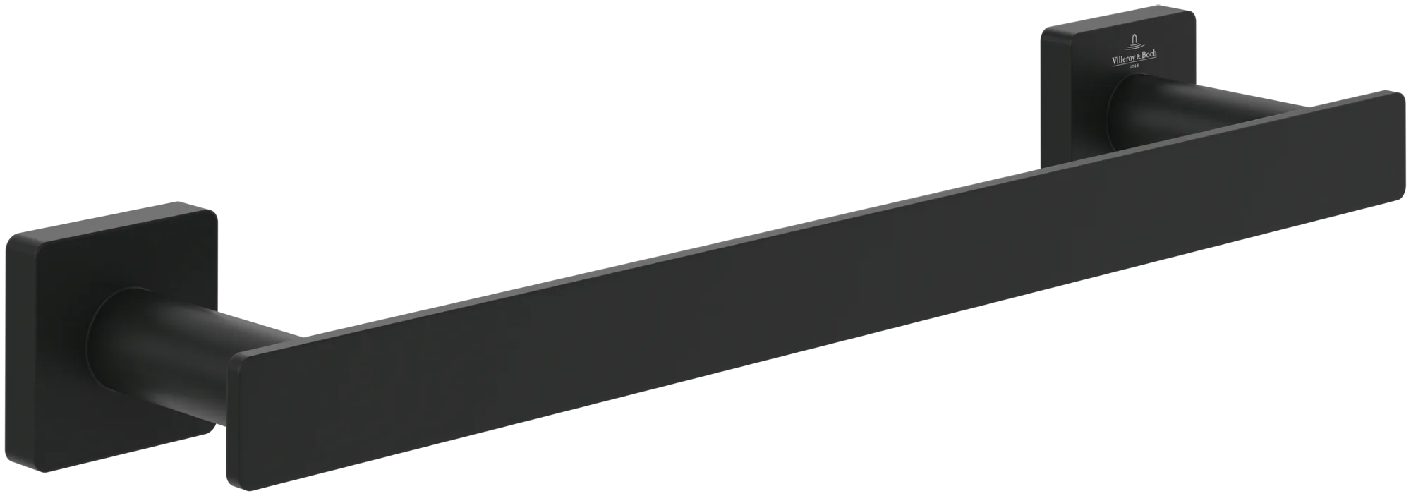 Bild von VILLEROY BOCH Elements - Striking Handtuchhalter, 345 x 75 x 45 mm, Matt Black #TVA152009000K5
