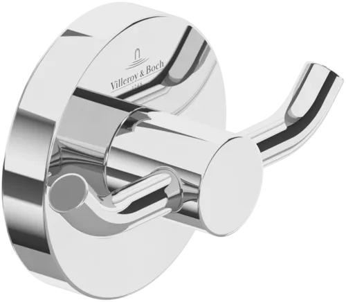 Bild von VILLEROY BOCH Elements - Tender Doppel-Handtuchhaken, 76 x 32 x 54 mm, Chrom #TVA15101200061