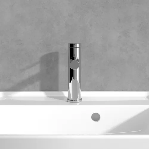 Bild von VILLEROY BOCH Loop & Friends Einhebel-Waschtischarmatur ohne Ablaufgarnitur, Chrom #TVW10610315361