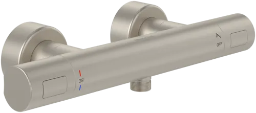 Bild von VILLEROY BOCH Universal Taps & Fittings Duschthermostat für Dusche Rund, Brushed Nickel Matt #TVS00001700064