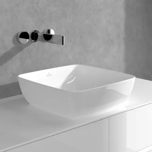 Bild von VILLEROY BOCH Dawn Dreiloch-Waschtischarmatur ohne Ablaufgarnitur, Chrom #TVZ10600600061
