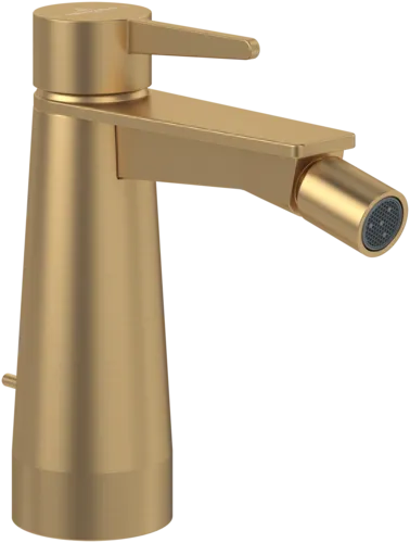 Bild von VILLEROY BOCH Conum Einhebel-Bidetarmatur, Brushed Gold #TVB12700100076