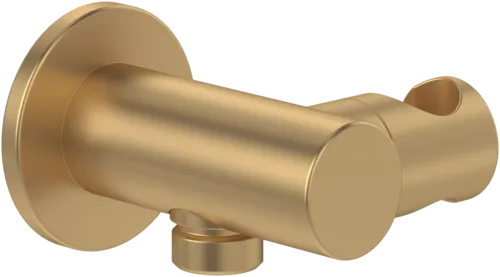 Bild von VILLEROY BOCH Universal Showers Handbrausehalter für Wandmontage Rund, Brushed Gold #TVC00046200076