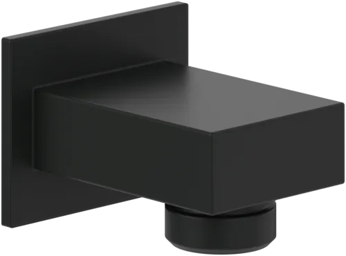 Bild von VILLEROY BOCH Universal Showers Wandanschlussbogen für Wandmontage Eckig, Matt Black #TVC000457000K5