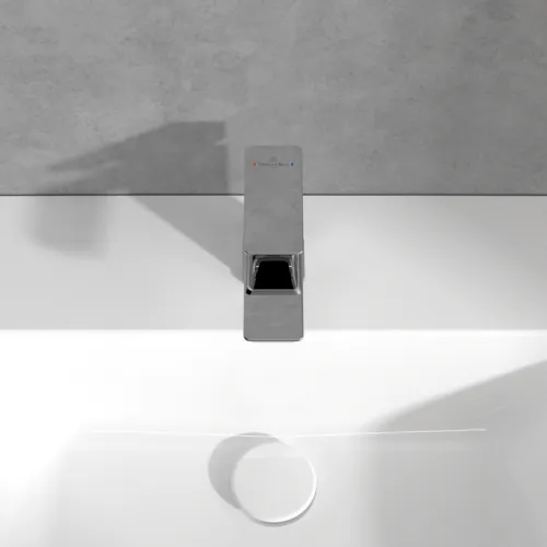 Bild von VILLEROY BOCH Subway 3.0 Einhebel-Waschtischarmatur ohne Ablaufgarnitur, Chrom #TVW11200100161