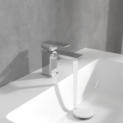 Bild von VILLEROY BOCH Subway 3.0 Einhebel-Waschtischarmatur ohne Ablaufgarnitur, Chrom #TVW11200100161