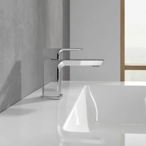 Bild von VILLEROY BOCH Subway 3.0 Einhebel-Waschtischarmatur ohne Ablaufgarnitur, Chrom #TVW11200100161