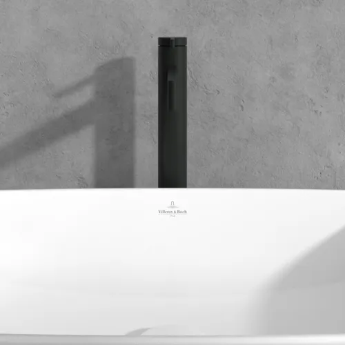 Bild von VILLEROY BOCH Dawn Einhebel-Waschtischarmatur erhöht ohne Ablaufgarnitur, Matt Black #TVW106106151K5