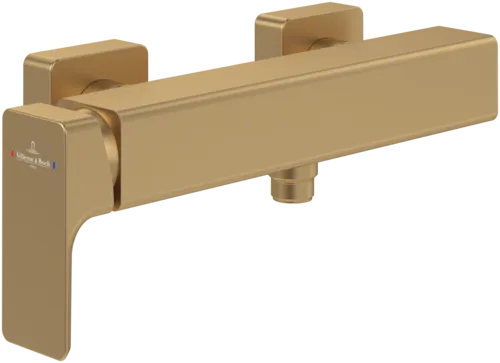 Bild von VILLEROY BOCH Subway 3.0 Einhebel-Duscharmatur, Brushed Gold #TVS11200100076