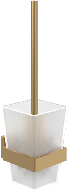 Bild von VILLEROY BOCH Elements - Striking Toilettenbürstengarnitur, 94 x 118 x 340 mm, Brushed Gold #TVA15201700076