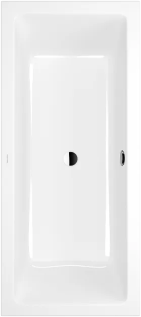 Bild von VILLEROY BOCH Newo rechteckige Badewanne, 1800 x 800 mm, Weiß Alpin #UBA180TAR2V-01
