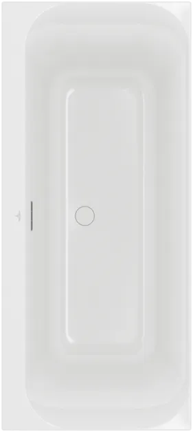 Bild von VILLEROY BOCH Loop & Friends rechteckige Badewanne SQUARE, 1700 x 750 mm, Weiß Alpin #UBA170LSF2V-01