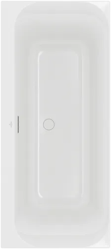 Bild von VILLEROY BOCH Loop & Friends rechteckige Badewanne SQUARE, 1800 x 800 mm, Weiß Alpin #UBA180LSF2V-01