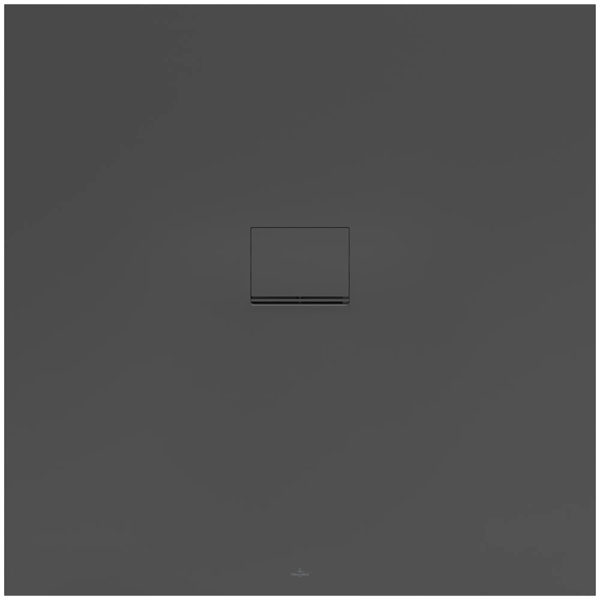 Bild von VILLEROY BOCH Squaro Infinity quadratische Duschwanne, 1200 x 1200 x 40 mm, Anthracite #UDQ1212SQI1MV1S