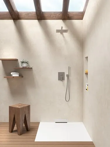 Bild von VILLEROY BOCH Wallway rechteckige Duschwanne, 1200 x 900 x 30 mm, Stone White #UDQ1290WAL2BVRW