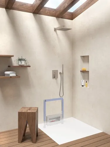 Picture of VILLEROY BOCH ViConnect installation systems ViConnect wall drain unit incl. frame, for drywall construction, 525 x 510 x 135 mm #UCWAS0343
