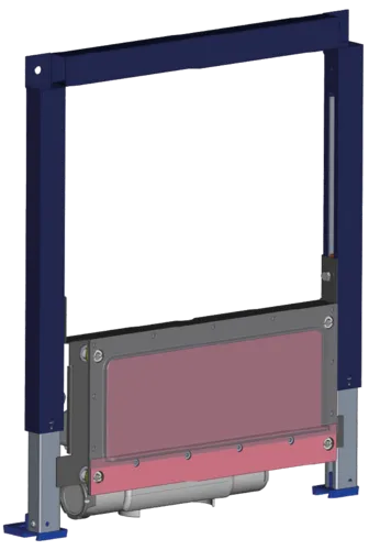 Bild von VILLEROY BOCH ViConnect Installationssysteme ViConnect Wandablaufeinheit inkl. Rahmen, für Trockenbau, 525 x 510 x 135 mm #UCWAS0343