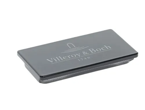 Bild von VILLEROY BOCH Abdeckung für Wassereinlauf und -überlauf, 38 x 70 mm, Black Matt #UPWAS0014-33