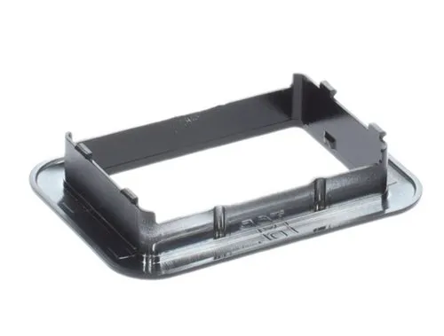 Bild von VILLEROY BOCH Abdeckung für Wassereinlauf und -überlauf, 68 x 93 mm, Black Matt #UPWAS0013-33