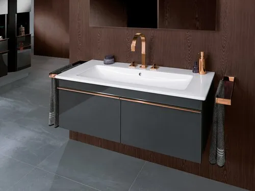 Bild von VILLEROY BOCH Venticello Schrankwaschtisch, 1200 x 500 x 175 mm, Weiß Alpin, mit Überlauf #4104CL01