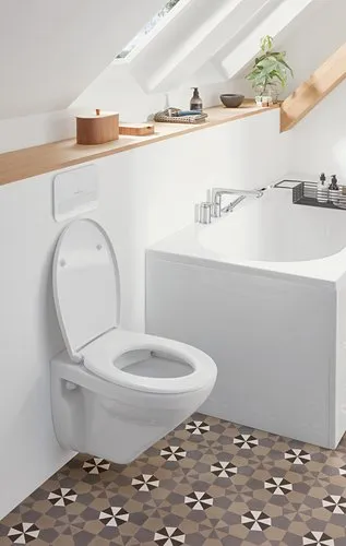 Bild von VILLEROY BOCH ViConnect Installationssysteme WC-Betätigungsplatte 200G, 2-Mengen-Spülung, Glass Glossy White #922400RE