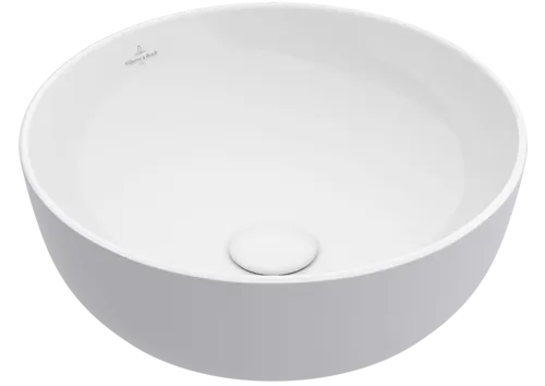 Bild von VILLEROY BOCH Artis Aufsatzwaschbecken, 430 x 430 x 130 mm, Full Moon, ohne Überlauf #417943BCT6