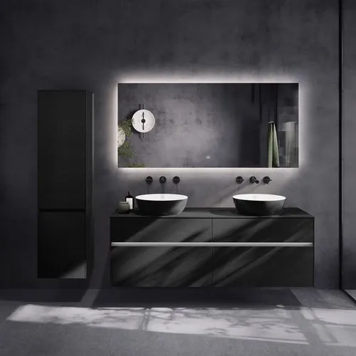Bild von VILLEROY BOCH Artis Aufsatzwaschbecken, 430 x 430 x 130 mm, Coal Black, ohne Überlauf #417943BCT8