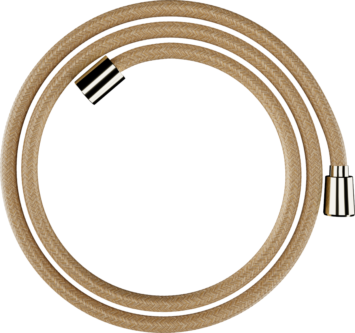 Obrázek HANSGROHE Designflex Textilní sprchová hadice 160 cm #28260990 - leštěný vzhled zlata