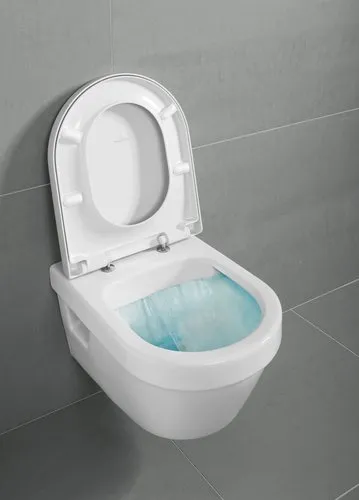 Bild von VILLEROY BOCH Architectura Combi-Pack, wandhängend, mit DirectFlush, Weiß Alpin CeramicPlus #5684HRR1