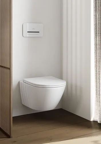 Bild von VILLEROY BOCH Subway 3.0 Tiefspül-WC spülrandlos, wandhängend, mit TwistFlush, Weiß Alpin #4670T001