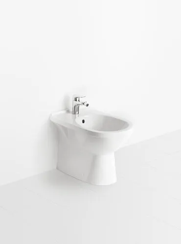 Bild von VILLEROY BOCH O.novo Bidet, bodenstehend, 360 x 570 mm, Weiß Alpin #54610001