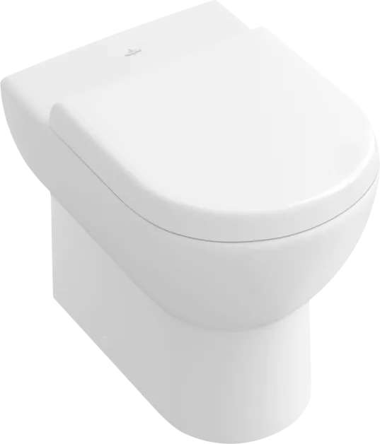 Bild von VILLEROY BOCH Subway Tiefspül-WC, bodenstehend, Weiß Alpin CeramicPlus #660710R1