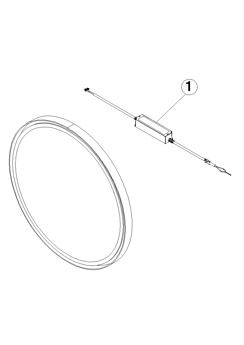 Bild von DORNBRACHT Lichtspiegel , rund - Weiß matt #83150979-10