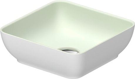 Bild von DURAVIT Aufsatzbecken 266003 Design by Philippe Starck #266003FG00 - Farbe 32, Weiß Seidenmatt 300 x 300 mm