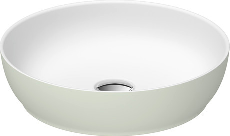 Bild von DURAVIT Aufsatzbecken 266000 Design by Philippe Starck #266000FH00 - Farbe 32, Weiß Seidenmatt Ø 400 mm