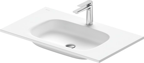 Picture of DURAVIT Washbasin 265001 Design by Philippe Starck #2650013200 - p Color 32, Tap hole platform: Yes 820 x 485 mm