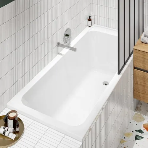Bild von VILLEROY BOCH Architectura rechteckige Badewanne, 1500 x 700 mm, Weiß Alpin #UBA157ARA2V-01