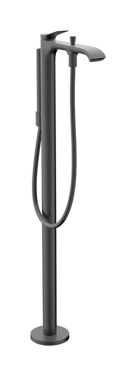 Picture of HANSGROHE Vivenis Single lever bath mixer floor-standing #75445340 - Brushed Black Chrome