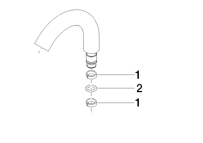 Bild von DORNBRACHT Auslauf für Bidet - Dark Brass gebürstet #90282221600-39