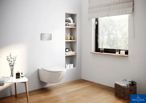 Bild von VILLEROY BOCH ViConnect Installationssysteme WC-Betätigungsplatte 200S, 2-Mengen-Spülung, Verchromt #92249061