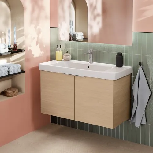 Picture of VILLEROY BOCH Architectura Washbasin, 1000 x 460 x 165 mm, White Alpin, with overflow #4A87A501