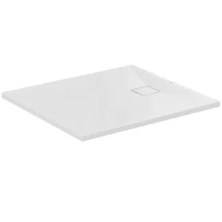 Obrázek IDEAL STANDARD ULTRA FLAT EVO - Obdélníková sprchová vanička 1000x900x35 mm v bílé lesklé barvě, bez vyskakovacího odpadu - antibakteriální, bezbariérová, podle DIN 18040, možnost řezání na míru, opravitelná, výška 35/36 mm #T544101 - Bílá (Alpine)