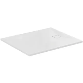 Obrázek IDEAL STANDARD ULTRA FLAT EVO - Obdélníková sprchová vanička 1200x1000x35 mm v bílé lesklé barvě, bez výsuvného odpadu - antibakteriální, bezbariérová, podle DIN 18040, možnost řezání na míru, opravitelná, výška 35/36 mm #T543701 - Bílá (Alpine)