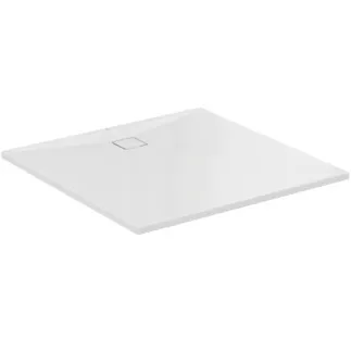 Bild von IDEAL STANDARD ULTRA FLAT EVO - Quadratische Brausewanne 1200x1200x35 mm in weiß glänzend, ohne Ablaufgarnitur - Antibakteriel, Barrierefrei, gemäß DIN 18040, Zuschneidbar, Reparierbar, 35/36 mm Höhe #T553101 - Weiß (Alpin)