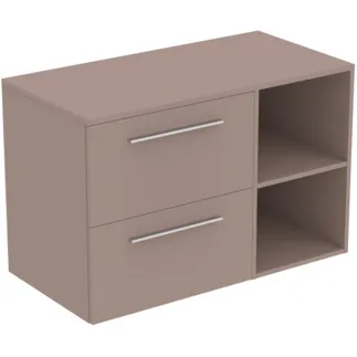Bild von IDEAL STANDARD I.LIFE B - Möbelpaket 1002x507x646 mm in greige matt - SoftClosing, Nachhaltig gewonnenes Holz #T5753NH - Greige