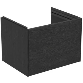 Bild von IDEAL STANDARD CONCA - Waschtisch-Unterschrank 500x375x368 mm in eiche geflammt furnier, 1 Schublade - Grifflos, Vollauszug, Push-to-open, SoftClosing, Platzsparend, Vormontiert, Nachhaltig gewonnenes Holz, Echtholzfurnier #T5682Y4 - Eiche geflammt