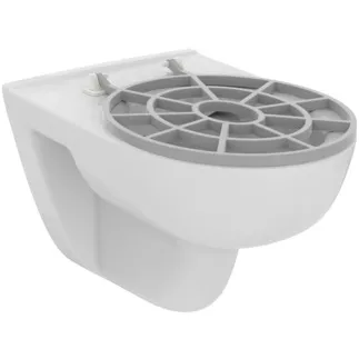 Bild von IDEAL STANDARD I.LIFE A - Ausgussbecken Bundle 360x540 mm in weiß glänzend, horizontaler Ablauf - Spülrandlose Spültechnologie RimLS+, SmartGuard+ #T5720HY - Weiß (SmartGuard)