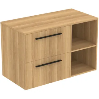 Bild von IDEAL STANDARD I.LIFE B - Möbelpaket 1002x507x646 mm in Hamilton eiche - SoftClosing, Nachhaltig gewonnenes Holz #T5752NX - Eiche Natur
