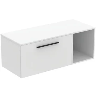 Picture of IDEAL STANDARD I.LIFE B - Furniture package 1202x507x456 mm in white matt lacquered - SoftClosing, sustainably sourced wood #T5758DU - White